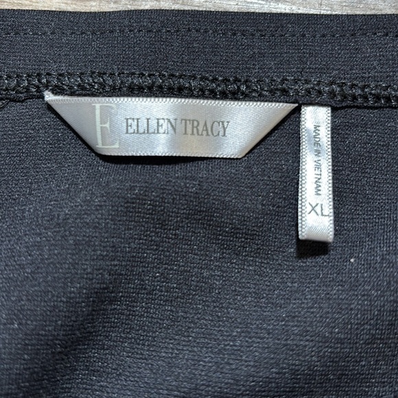 NEW ELLEN TRACY BLACK SKIRT SIZE XL - Picture 2 of 5